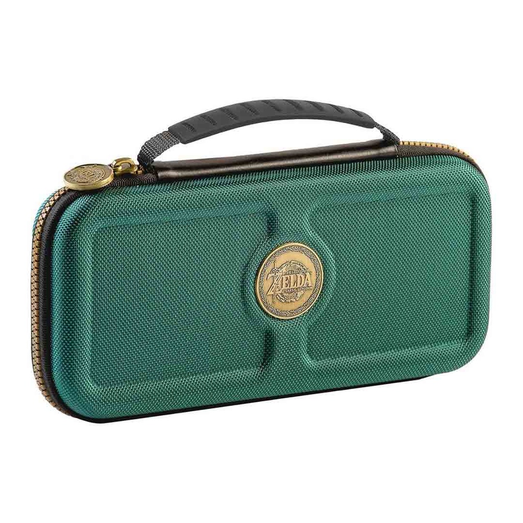 RDS Industeries- Nintendo Switch Traveler Deluxe Travel Case- Zelda Tears Of The Kingdom - Green