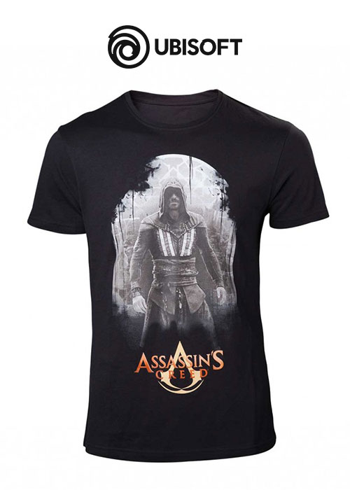 Assassin's Creed Movie - Aguilar on Black T-shirt - 2XL