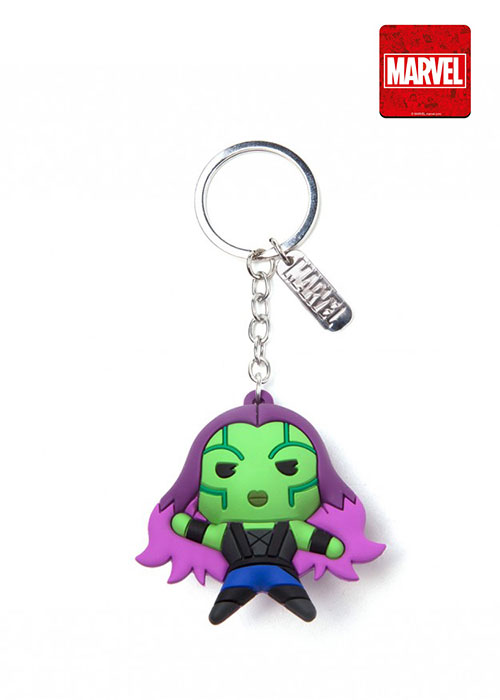 Marvel - Gamora Kawaii 3D Rubber Keychain
