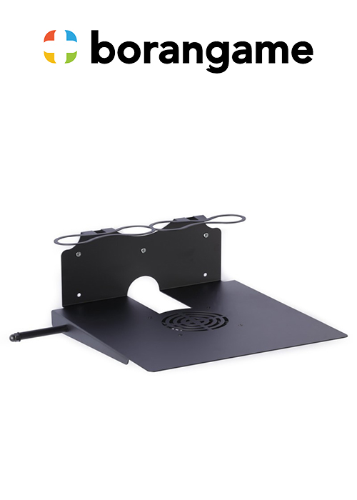 Borangame PS4 & Xbox Wall Mount 2 Controller Holders & Headphone - Black