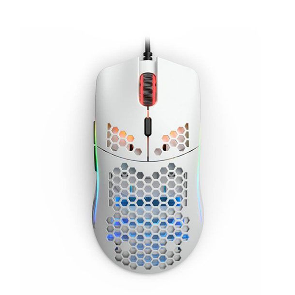 Glorious Model O- RGB Gaming Mouse - Matte White