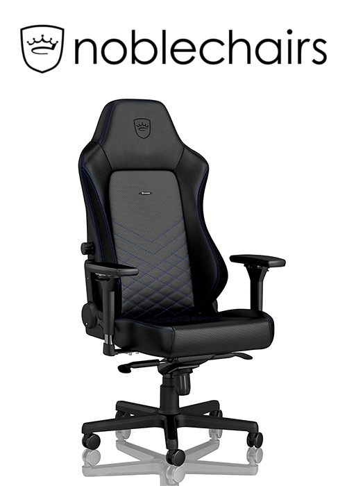 Noblechairs HERO Gaming Chair - Black/Blue