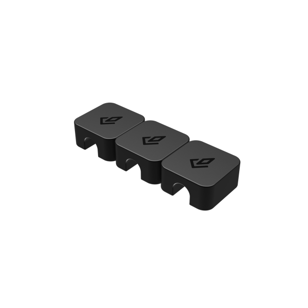 DEZCTOP Magnetic Cable Holder Black