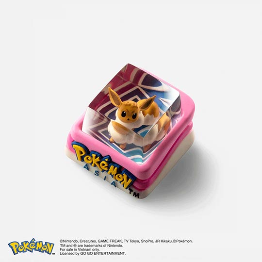 DWARF-FACTORY Pokemon_Eevee Keyboard Cap
