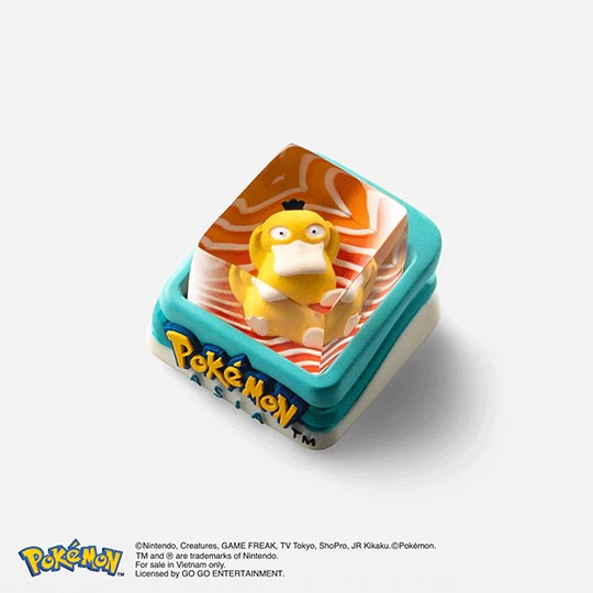DWARF-FACTORY Pokemon_Psyduck Keyboard Cap