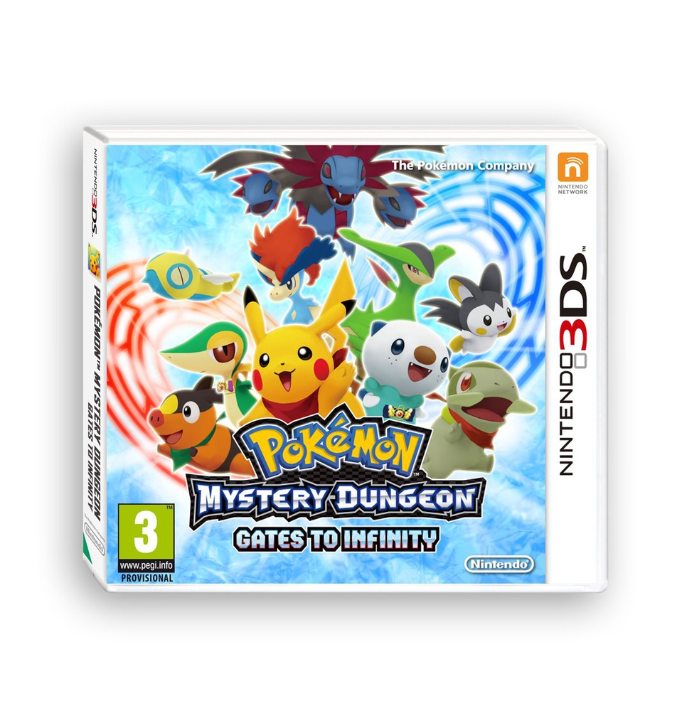 3DS Pokemon Mystery Dungeon: Gates to infinity PAL