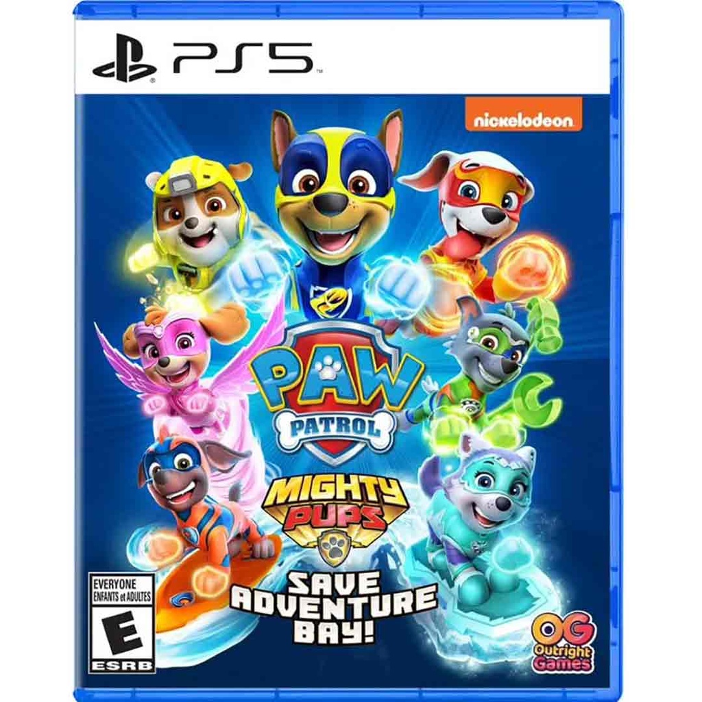 PS5 PAW Patrol Mighty Pups Save Adventure Bay NTSC
