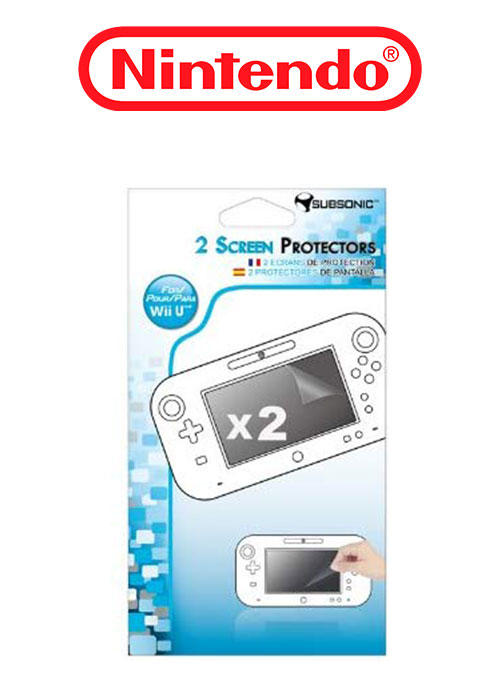 Wii U Screen Protectors Pack (Subsonic)