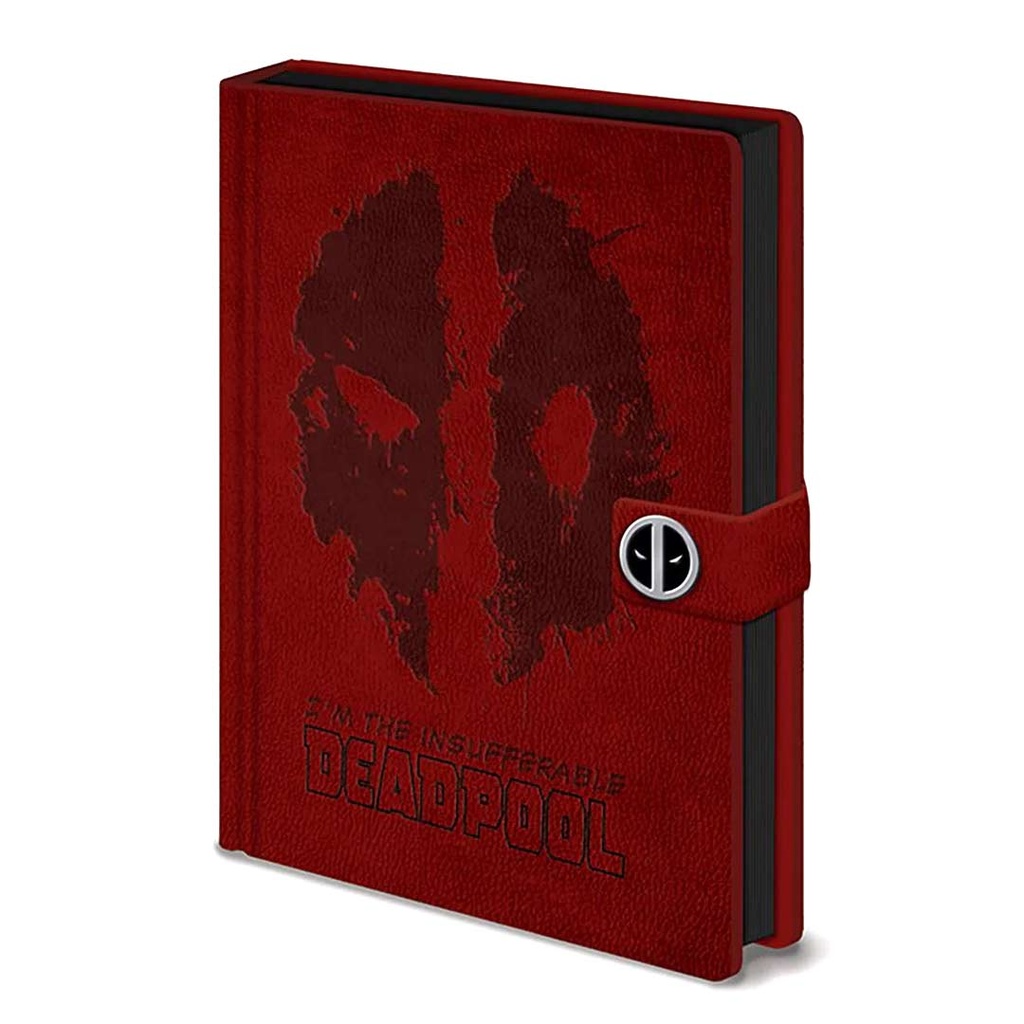 Pyramid-Deadpool (Splat) A5 Premium Notebook