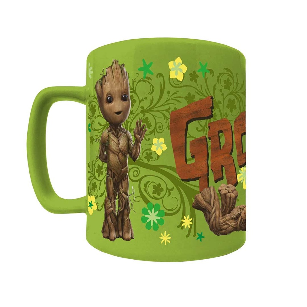 Pyramid-Groot (Face) Fuzzy Mug