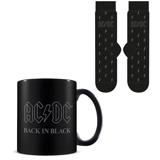 Pyramid-Ac/Dc (Back In Black) Mug & Sock Set of 2