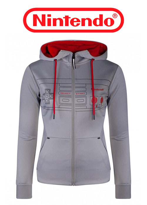 Nintendo -  Controller Women's Zipper Hoodie - 2XL