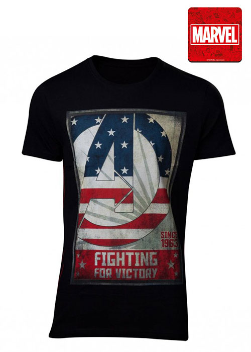 Avengers - For Victory Men's T-Shirt - L