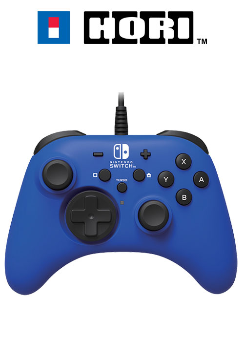 HORI Nintendo Switch Officially Licensed - Horipad Wired Controller Blue