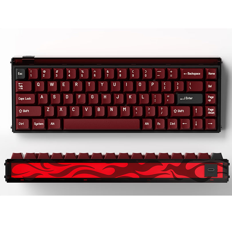 MelGeek Gaming Keyboard Made68 Pro-Fire