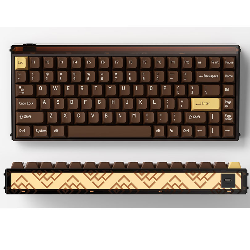 MelGeek Gaming Keyboard Made84 Pro-Earth