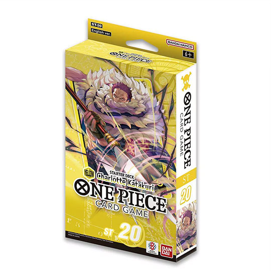 One Piece Trading Card Game Yellow Charolette Katakuri Starter Deck ST20