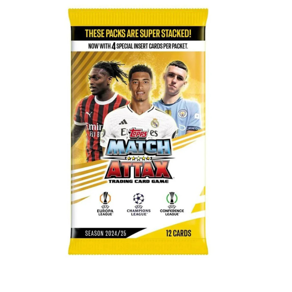 Topps Match Attax Season 2024/25 Collection Booster Pack Trading Card
