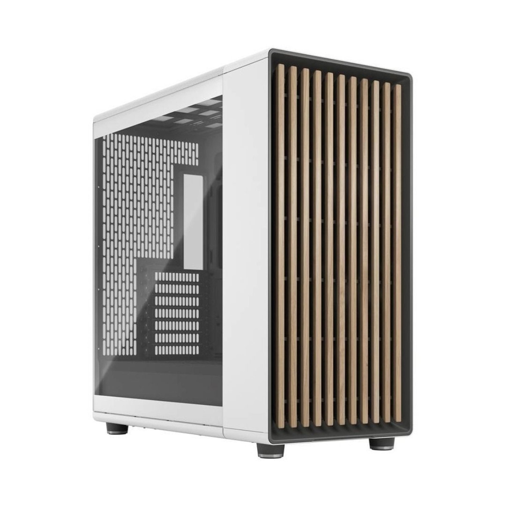Fractal Design North XL Chalk White Clear Tint Mid Tower Gaming PC Case