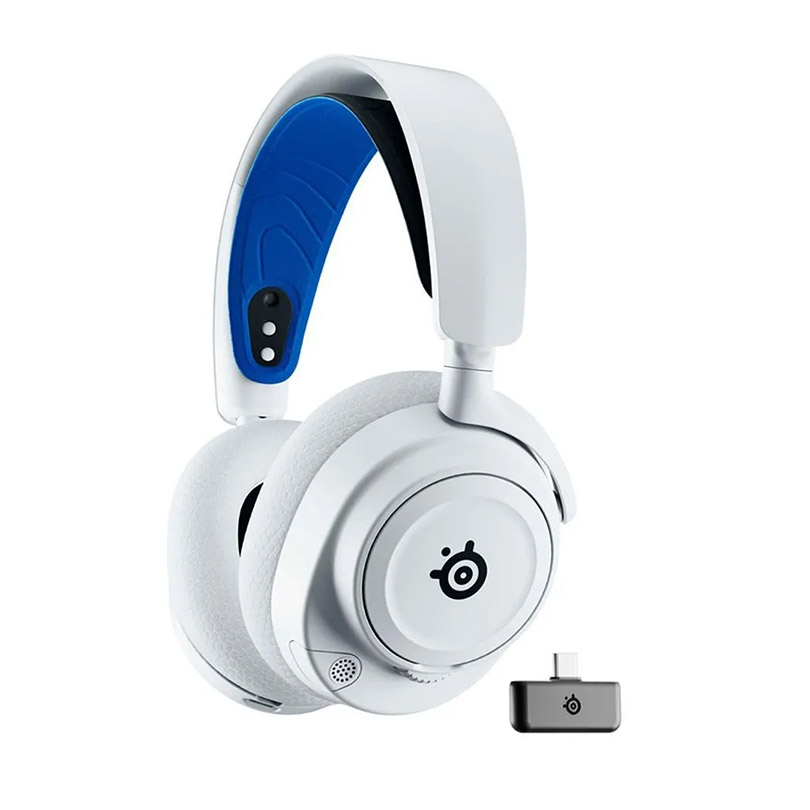 Steelseries Arctis Nova 7P Wireless Headset White For PlayStation