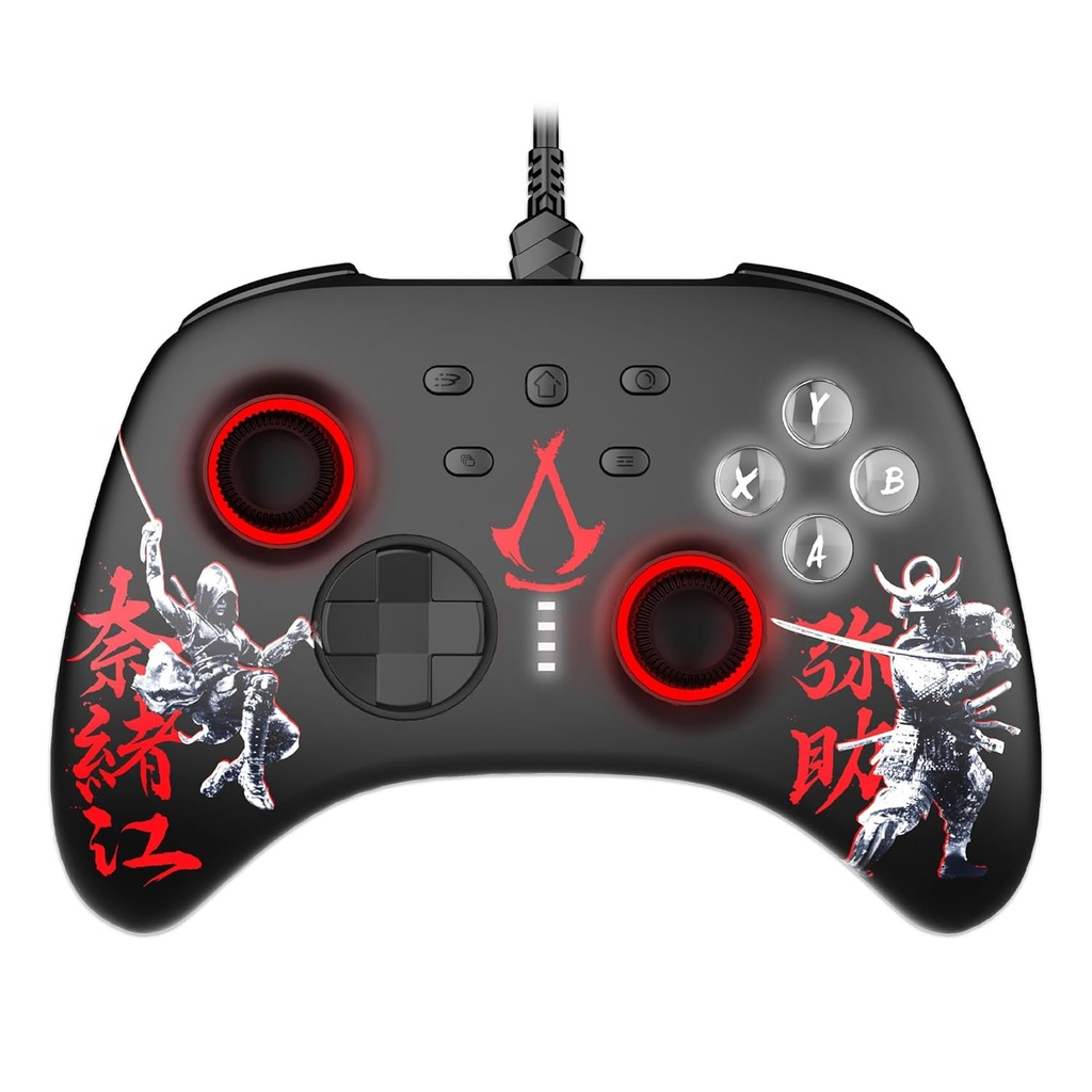 Freaks and Geeks Assassins Creed Shadows Wired NS/PC Controller