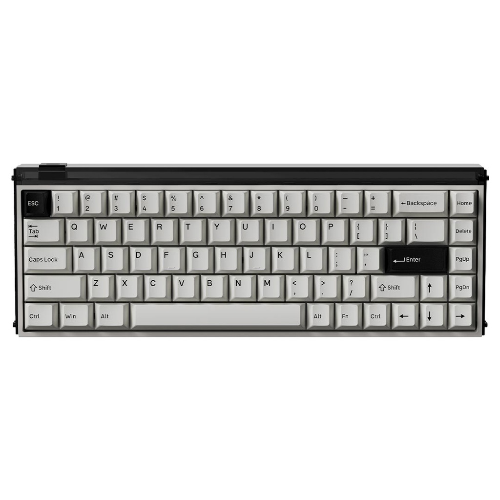 MelGeek Gaming Keyboard Made68 Ultra- White