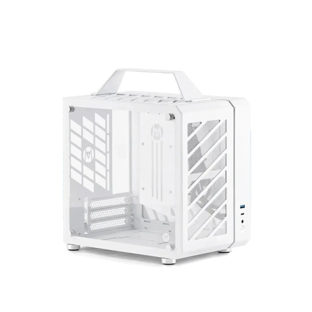 Mechanic Master Computer PC Case-C25 PLUS Polar White