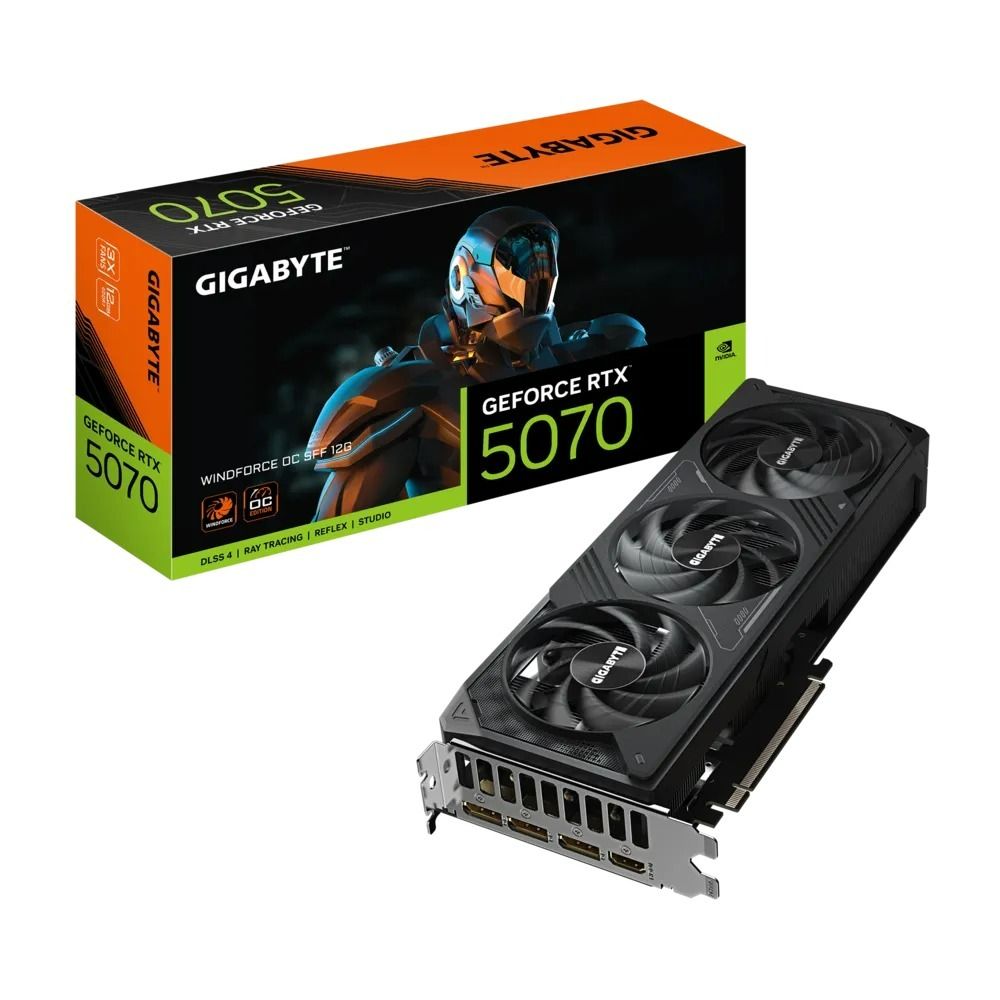 Nvidia GIGABYTE Geforce RTX 5070 Windforce 12GB Graphics Card