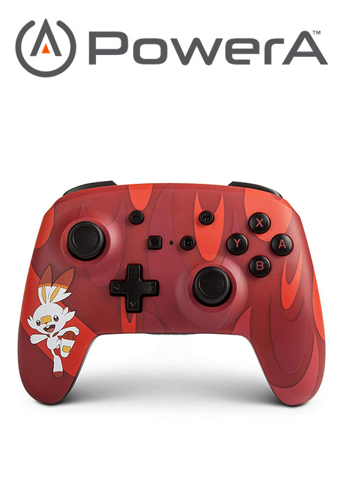 PowerA Nintendo Switch Enhanced Wireless Controller – Pokémon Scorbunny