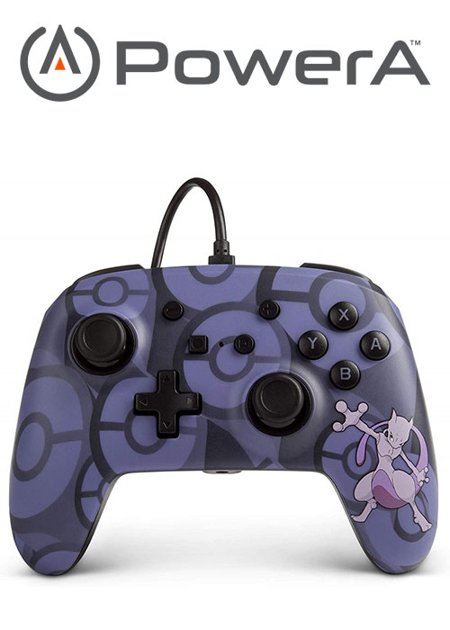 PowerA Nintendo Switch Enhanced Wired Controller - Mewtwo