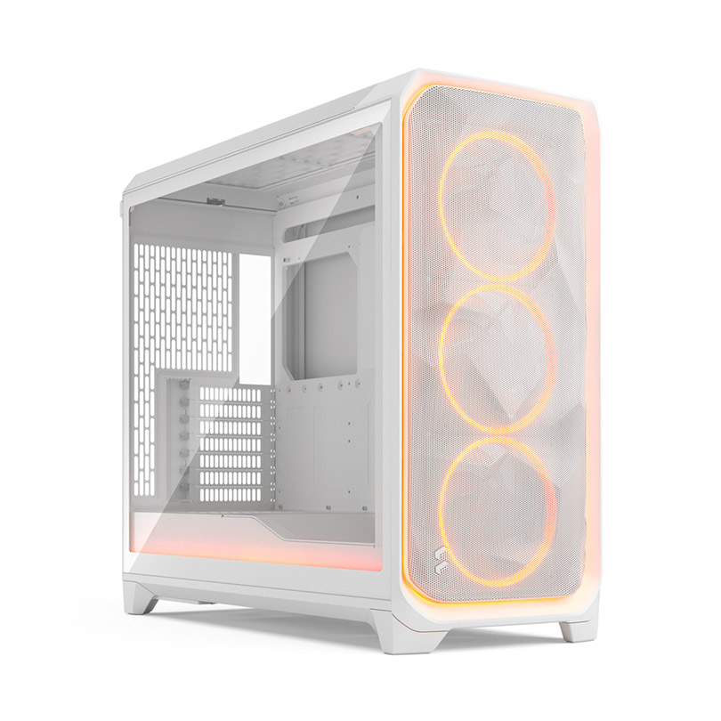 Fractal Design Meshify 3 XL Ambience Pro RGB White TG Clear Tint PC Case