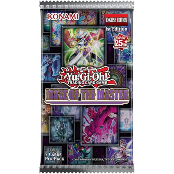 Yu-Gi-Oh Trading Card Maze of the Master Single Booster Pack