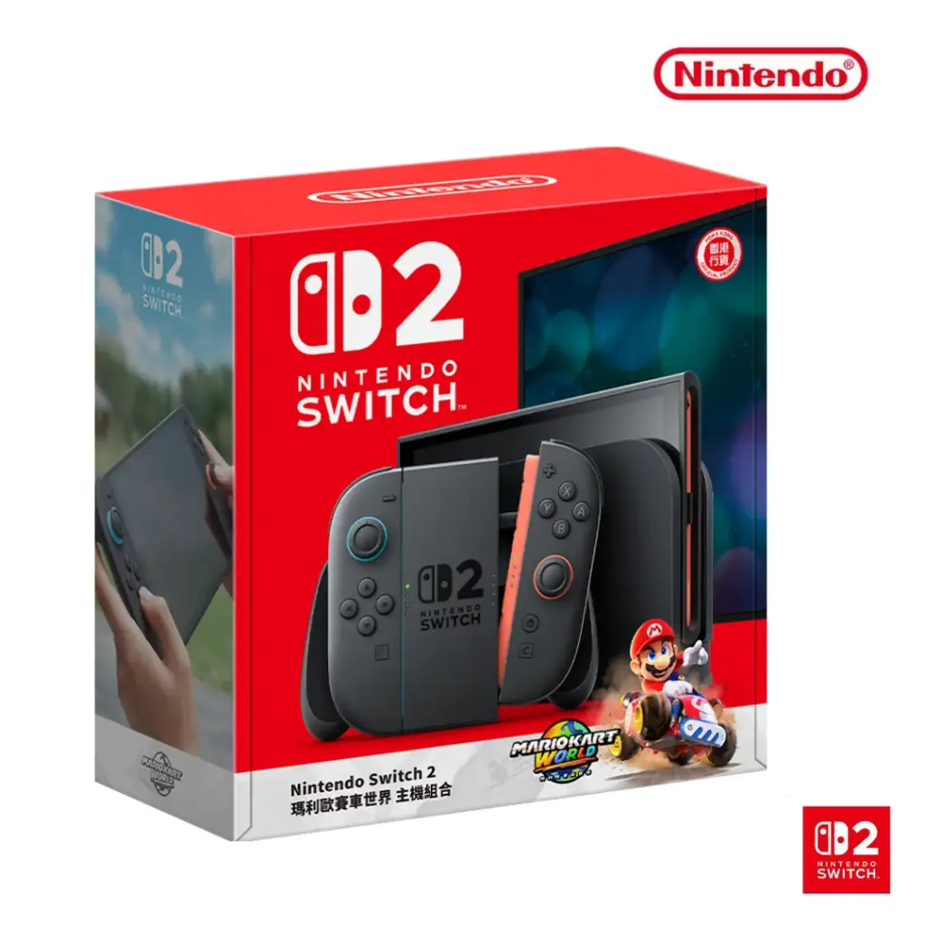 Nintendo Switch 2 Console Mario Kart Bundle HK