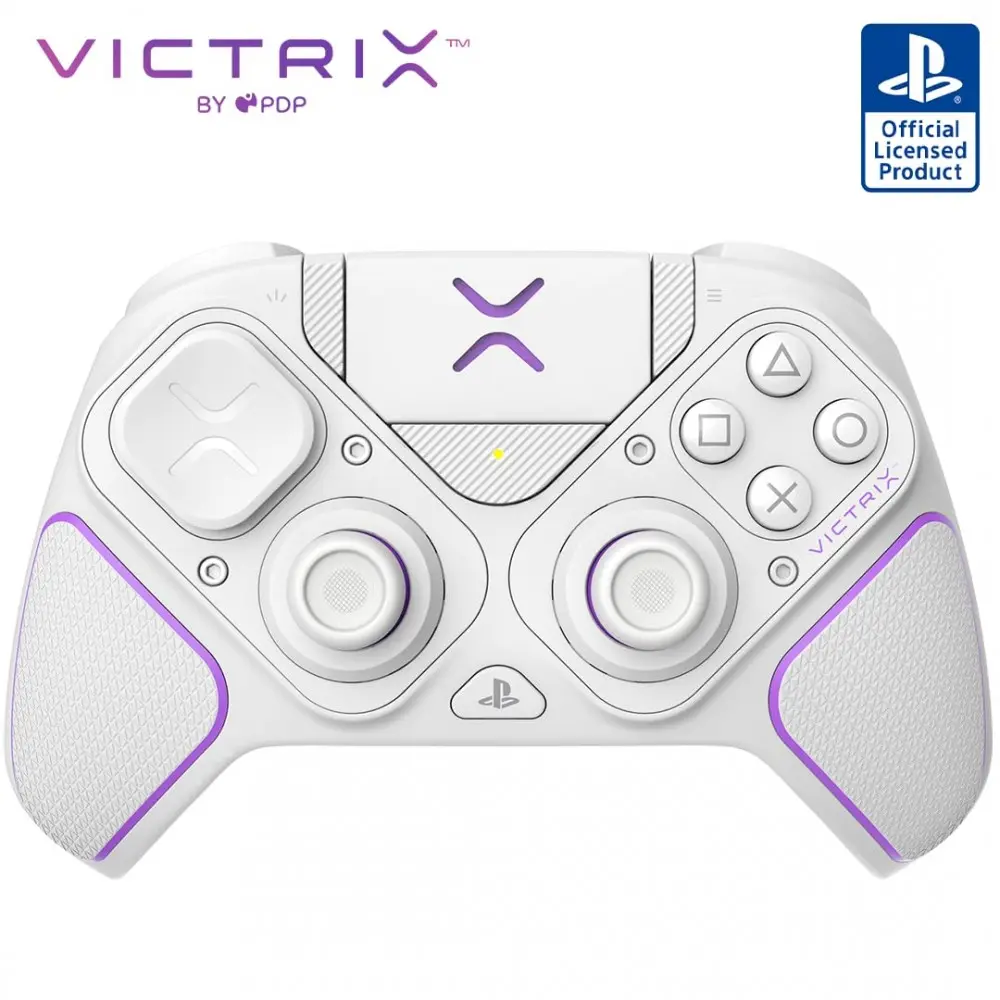 PDP Victrix PRO BFG Wireless Controller White- Official Licensed PlayStation 5