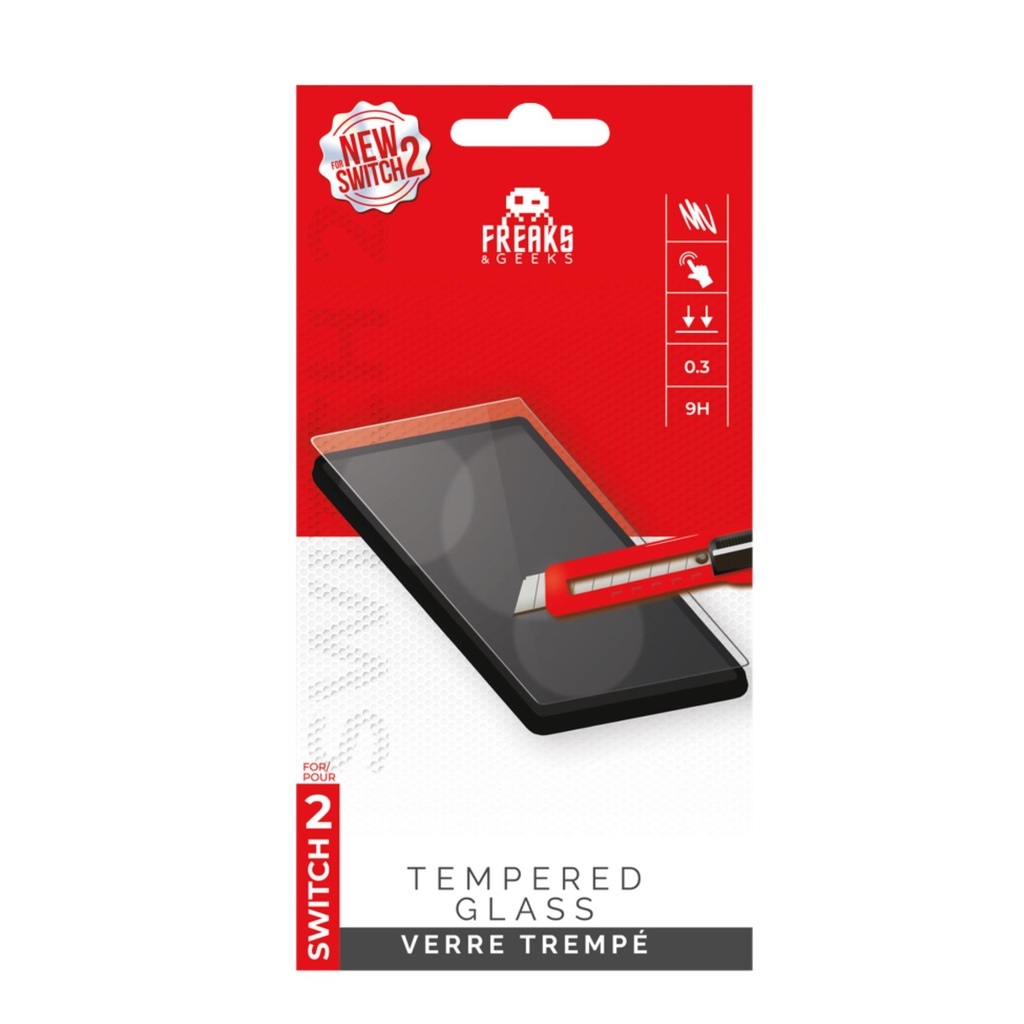 Freaks And Geeks- Tempered Glass For Nintendo Switch 2
