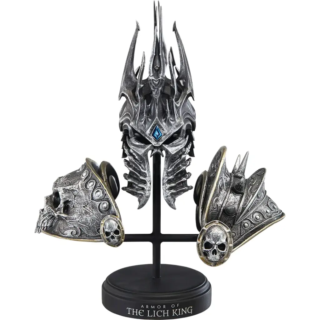 Blizzard World of Warcraft - Iconic Helm & Armor of Lich King Replica