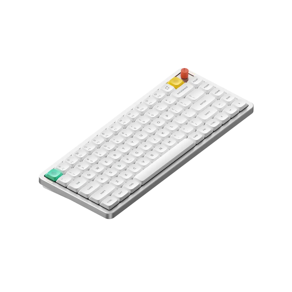 NuPhy Air75 V3 -ANSI Wireless Gaming Keyboard Nova White/Blush Nano