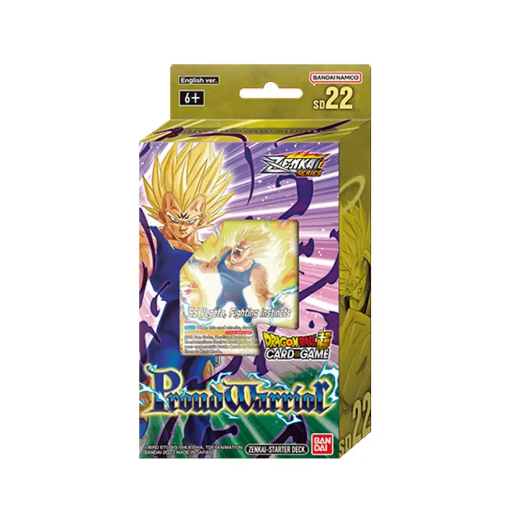 Dragon Ball Trading Card Starter Deck Proud Warrior-SD22