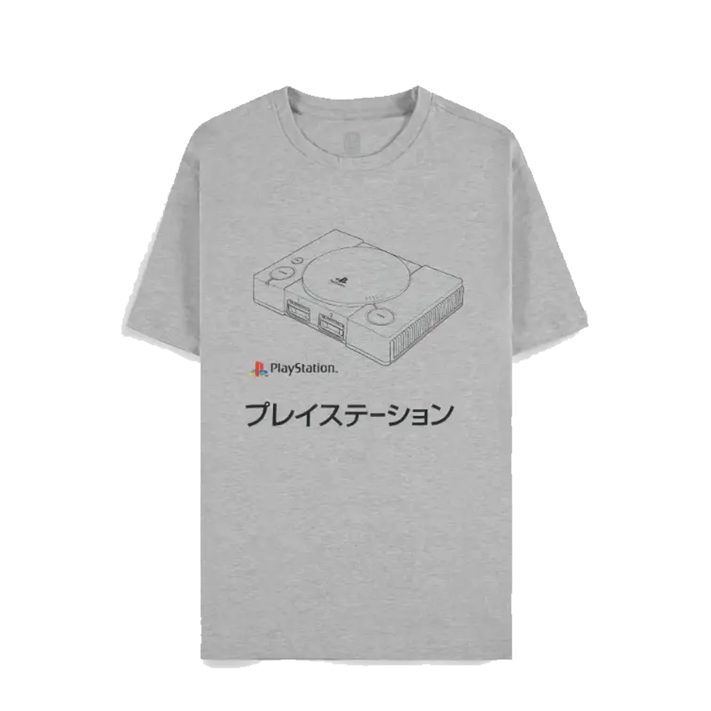 Difuzed PlayStation O.G Console grey Men's Short Sleeved T-shirt - 2XL