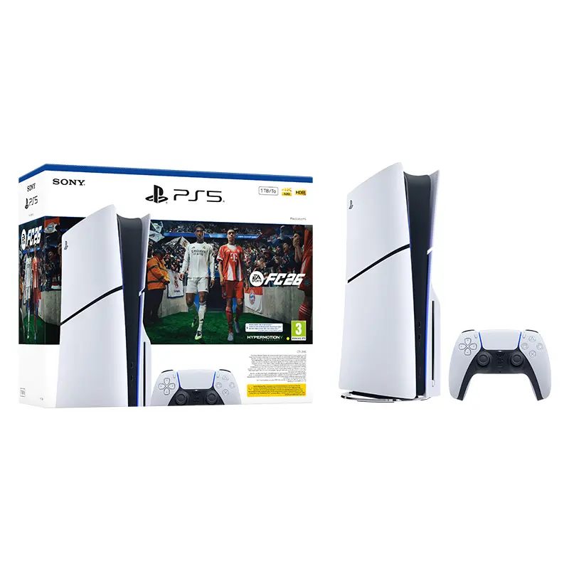 PS5 Slim Console Disk EAFC 26 Voucher Bundle