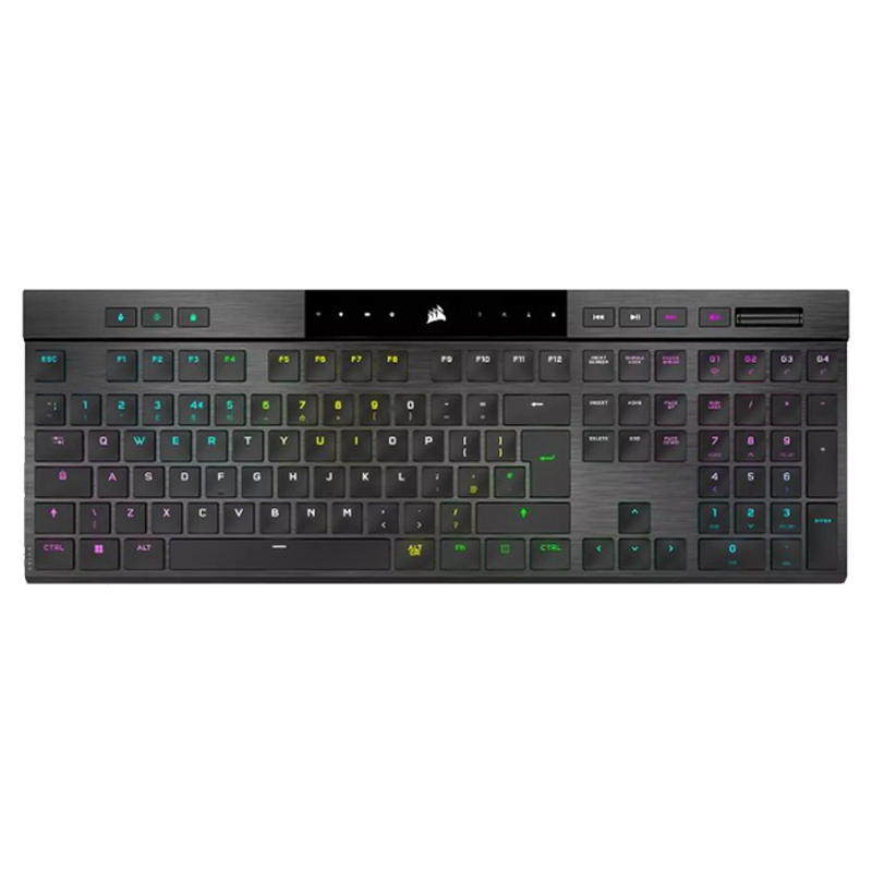 CORSAIR K100 RGB AIR Ultra-Thin Mechanical Wireless Gaming Keyboard