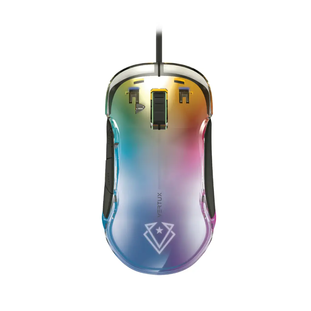 Vertux Optimum Tracking 5 Button Gaming Mouse Black
