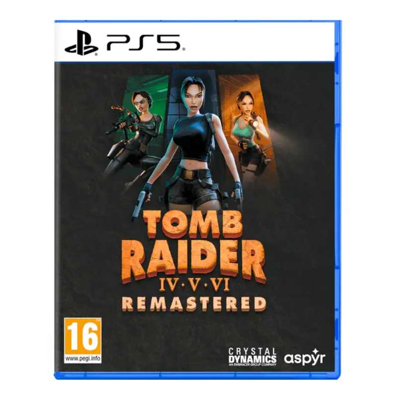 PS5 Tomb Raider IV-VI Remastered Starring Lara Croft R2