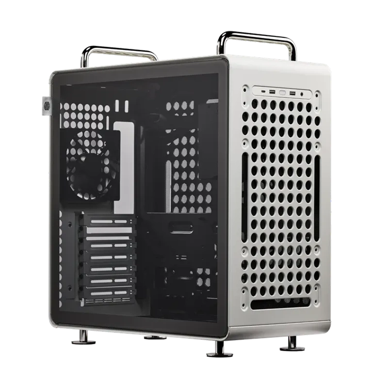 Cooler Master Qube 540 Gaming PC Case Moonstone