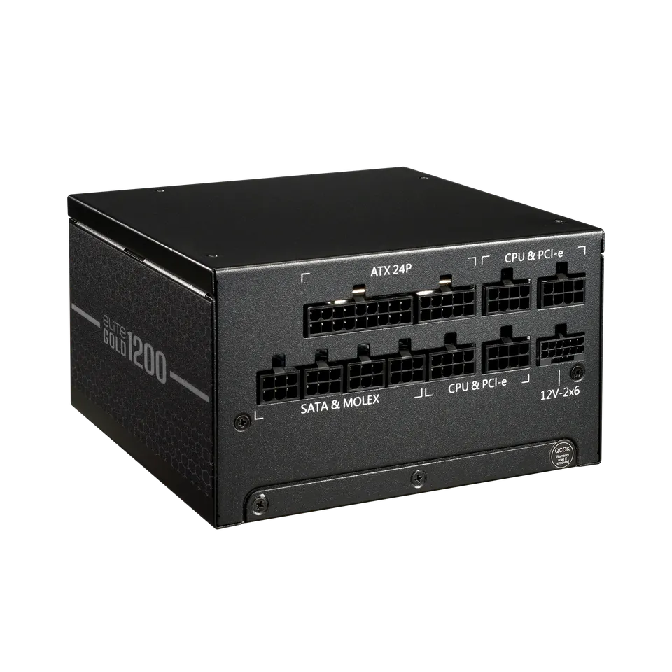 Cooler Master Elite Gold 1200W Power Supply Black