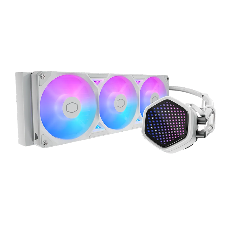 Cooler Master ML 360 Atmos II Pixel LED Liquid Cooler White