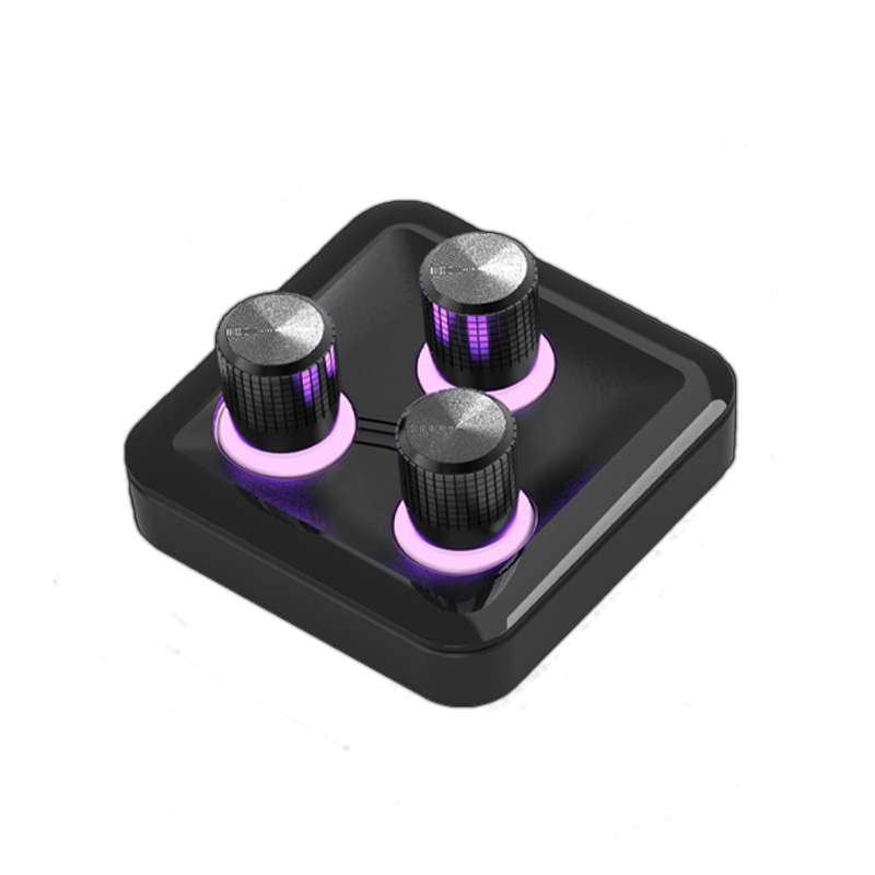 Cooler Master Hub 3 Knob Black