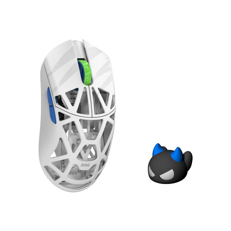 WLMOUSE DRG x Beast Max Magnesium Alloy Wireless Gaming Mouse White