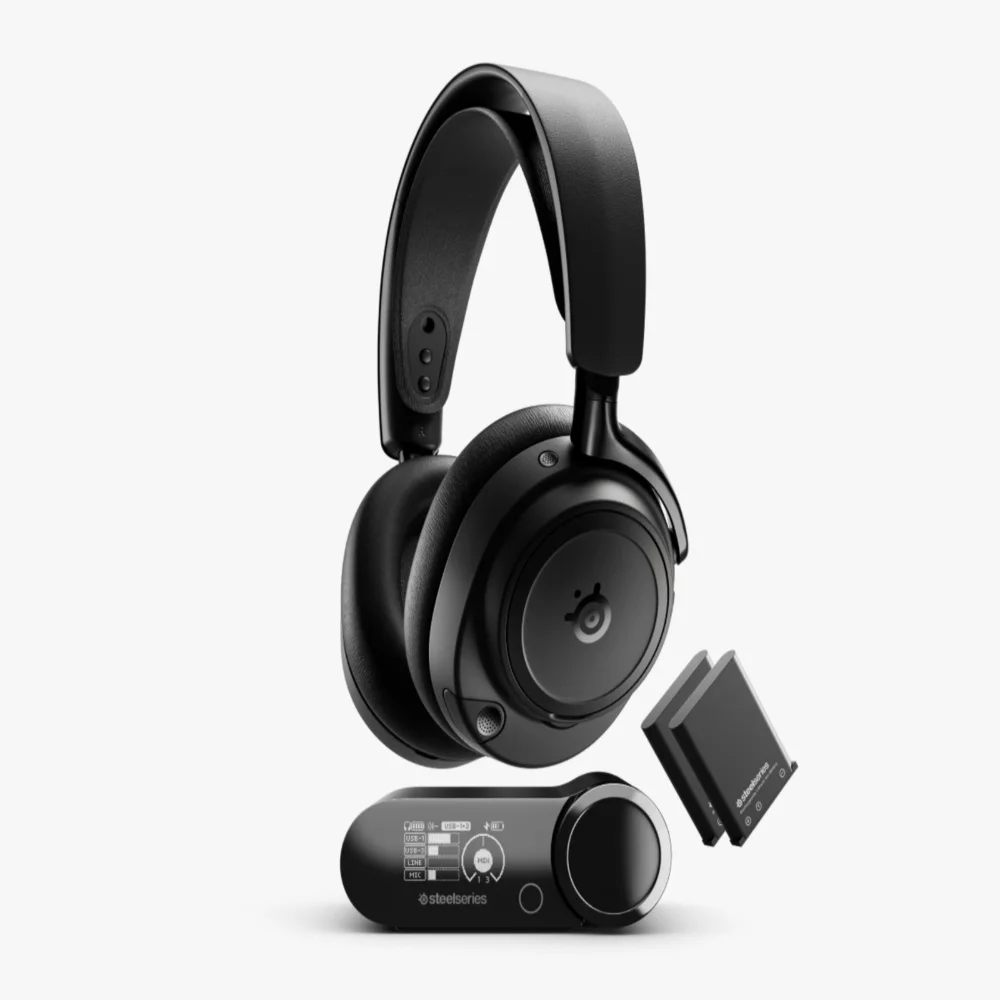 SteelSeries Arctis Nova Elite Wireless Gaming Headset Black 