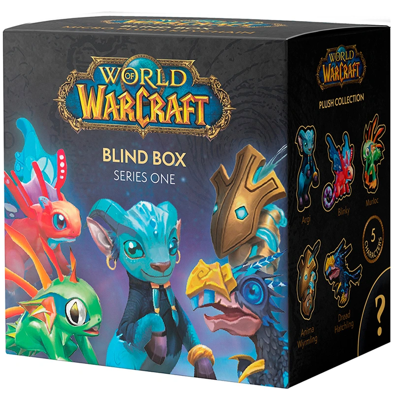 Blizzard- World Of Warcraft Blind Box Micro Plush Keychain Series One
